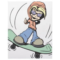 Skater!  Customizable! letterhead