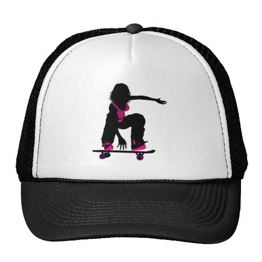 Skater Girl Hat Zazzle