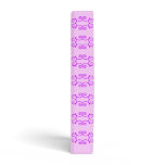 Skater Girl Pink School Binder