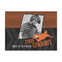 Skater Graduation Announcement Invitation Postcard