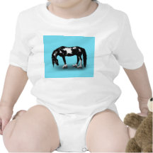 Skater Horse Baby Creeper