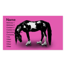 Skater Horse Business Card Template