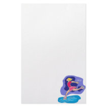 Skater in Motion Stationery