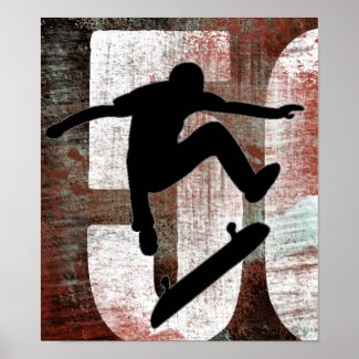 skater poster print