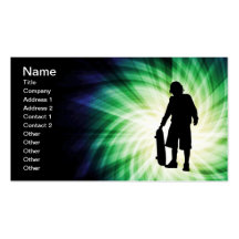 Skater; Skateboard Business Cards