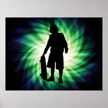 Skater; Skateboard Posters