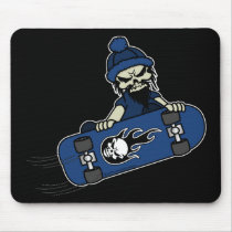 Skater Skull Mousepad