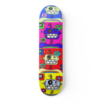 Skater Spacemen Skate Board Deck