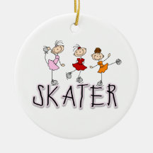 Skater T-shirts and Gifts Ornament