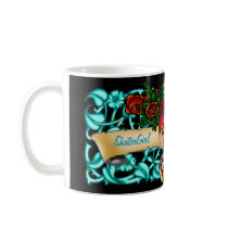 Skater Tattoo Mug by willienillie Skater Tattoo Mug