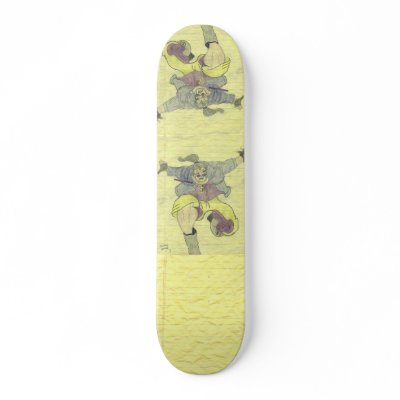 Skater Thug Skate Deck by KnightOwl