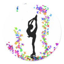 skaterbielmann round sticker