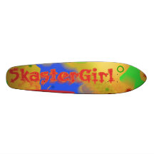 skatergirl skateboard deck