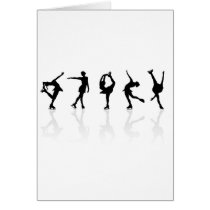 Skaters & Reflections Greeting Cards
