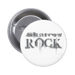 Skaters Rock Pinback Button