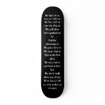 skaters way skate board deck