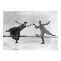 Skating couple posters