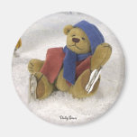 Skating Dinky Bears Magnet