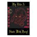 Skating Dragon posters by stupifided2002 Skating Dragon posters