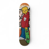 Skating in the Alley - Skateboard