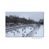 Skating on the Rideau Canal posters by joelor Skating on the Rideau Canal posters