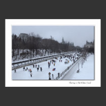 Skating on the Rideau Canal posters