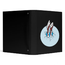 Skating On Thin Ice Vinyl Binder