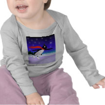 Skating Penguin Tshirts