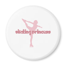 Skating Princess magnets