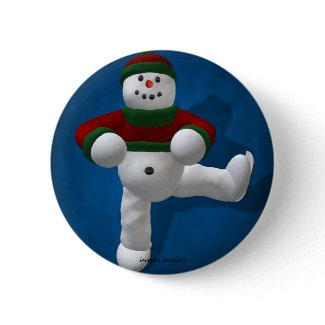 Skating Snowman