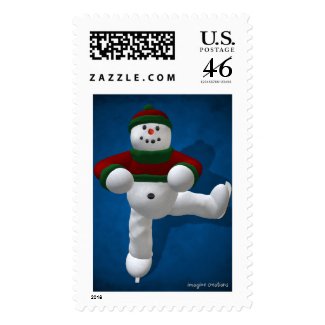 Skating Snowman