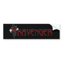 Skavenger Bumper Sticker bumper stickers