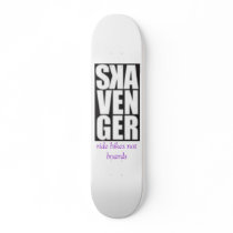 skavenger, ride bikes not boards skateboards