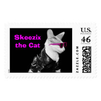 Skeezix the Cat Bad Boy Custom Stamps stamps