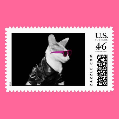 Skeezix the Cat Bad Boy Custom Stamps by knichols1109