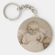 Skeletal Baby Key Chain