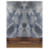 Skeletal Clouds Customized Letterhead