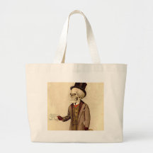 Skeletal Doctor Tote Bags