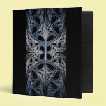 Skeletal Hall fractal art binders
