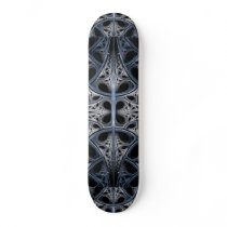 Skeletal Hall fractal art Skateboards