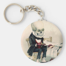 Skeletal Last Rites Keychains