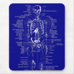 skeletal mouse pad