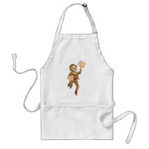 Skeletal Paperboy Apron