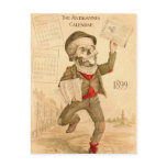 Skeletal Paperboy Post Card