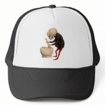 Skeletal Pharmacy Trucker Hat