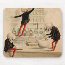 Skeletal Pharmacy Mouse Pads