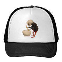 Skeletal Pharmacy Trucker Hat