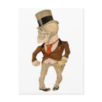 Skeletal Suit Post Card