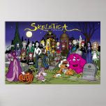 Skeletica's Necropolis Citizens Poster