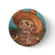 skeleto con accordion y burro buttons by pinturin_americo skeleto con accordion y burro buttons